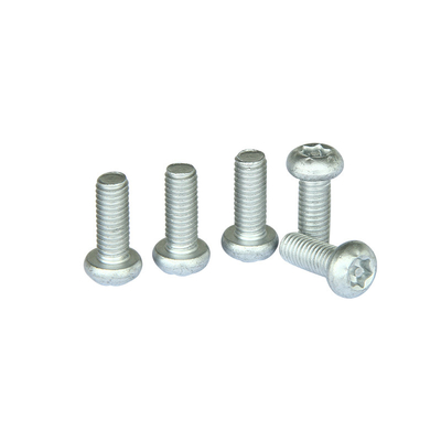 6-32x1 / 2 "Nút vặn máy bảo mật bằng chứng giả mạo 6 Đầu chốt trung tâm thùy Torx