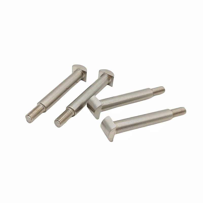 Tùy chỉnh các thông số kỹ thuật khác nhau của thép không gỉ Bolt bước hình T với bề mặt cong Bolt hình T