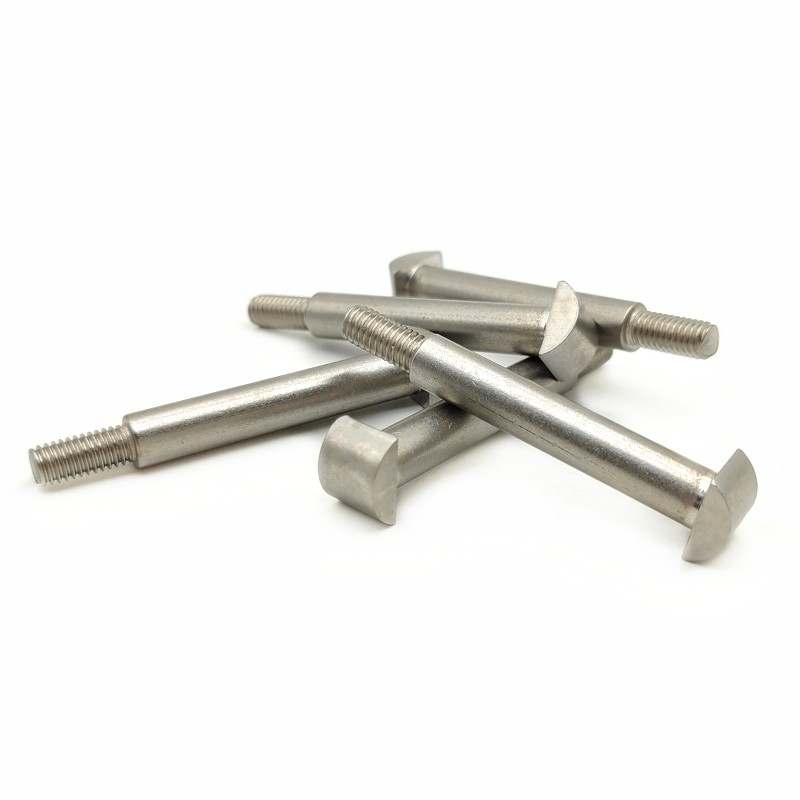 Các nhà sản xuất tùy chỉnh thép không gỉ hình T-bốc vít bước hình T-bốc với bề mặt cong