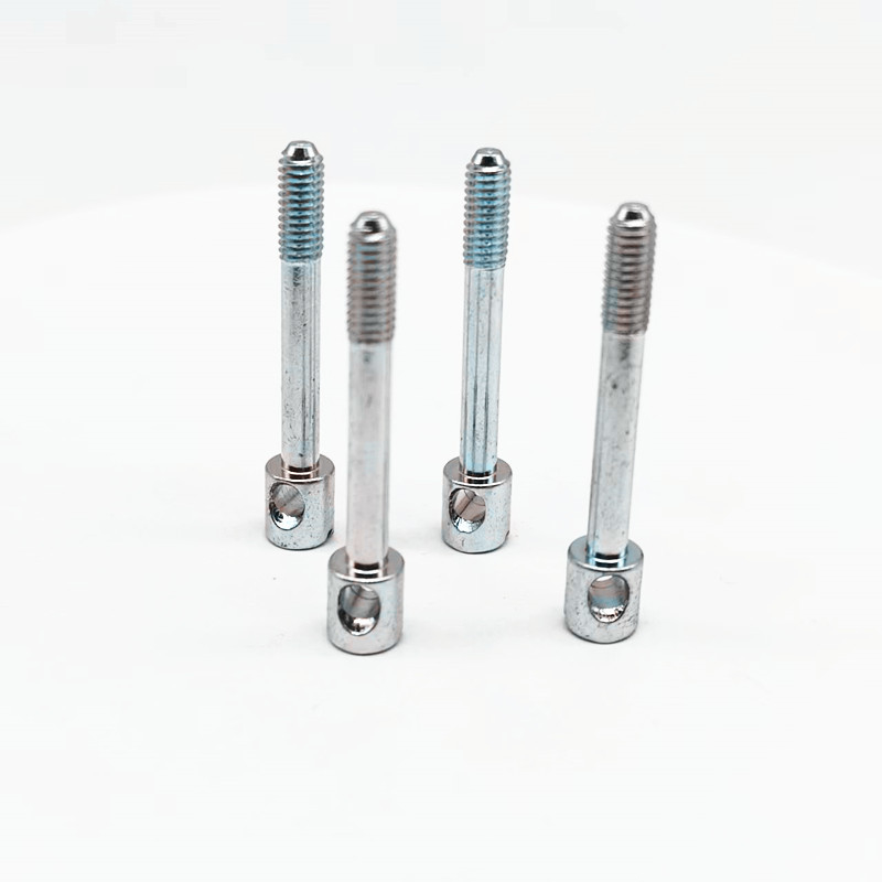 Máy đo điện Đầu cốc đặc biệt Zinc Cross Groove Perforated Screw Lighting Accessories