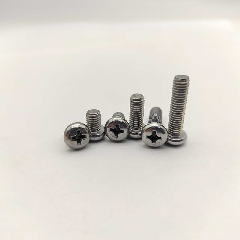 Vít máy đầu bằng Phillips bằng thép không gỉ 304 A2-70 DIN 7985