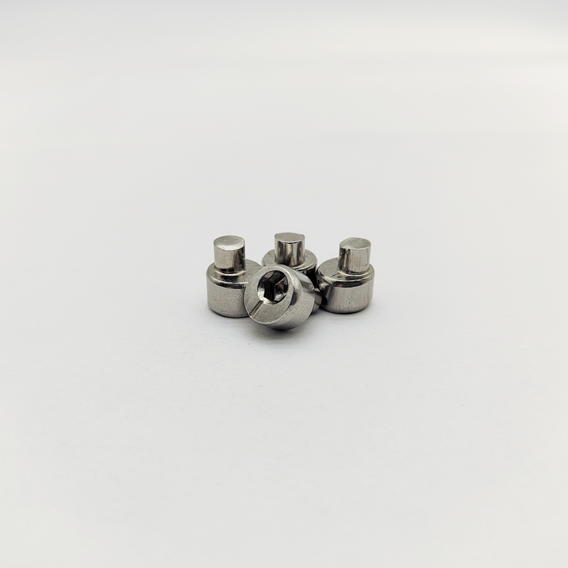 316L Stainless Hex Eccentric Screws ± 0.5-1.2mm Offset Passivated