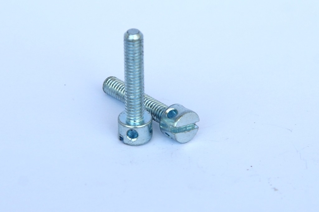 Vòng trục duy nhất có kheo chì niêm phong niêm phong kẽm bọc Pan Head Electric Meter Screws Anti-Tamper Sealing Screws