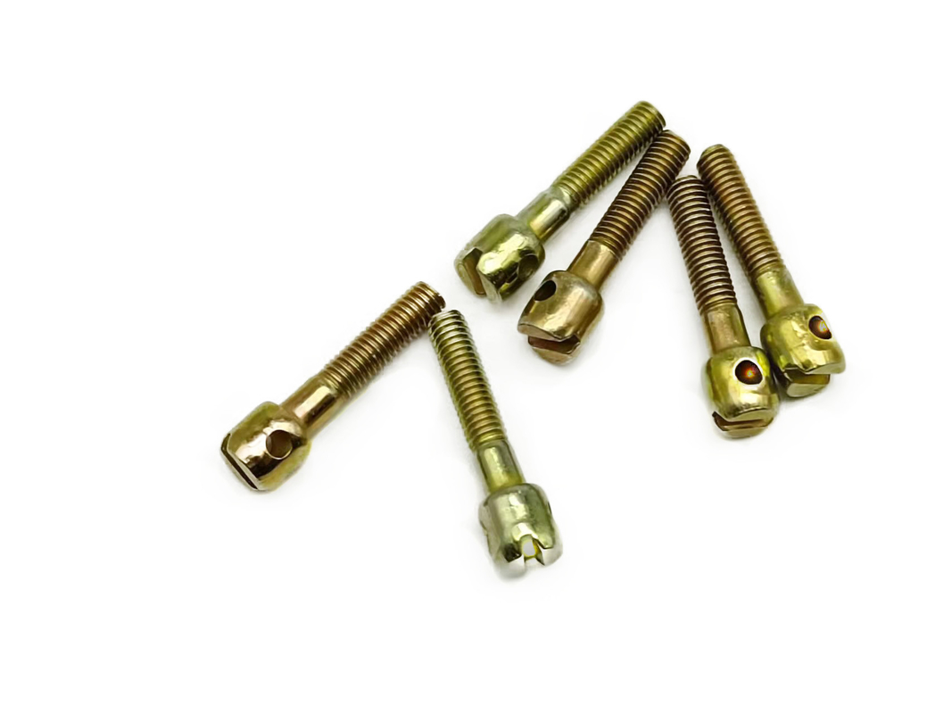 Đầu hình trụ với lỗ Vít đo dây thừng thô, Vít niêm phong bằng sắt galvanized hoặc thép không gỉ cho các dụng cụ