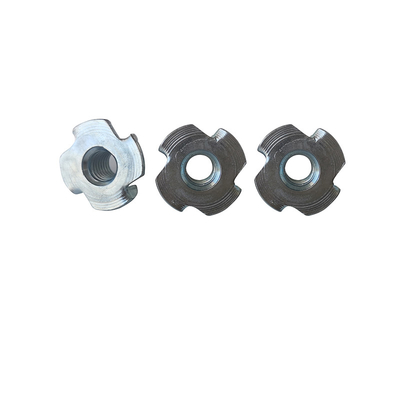 Đai ốc bốn móng Bảo vệ môi trường mạ kẽm Màu xanh Đai ốc bốn móng Đai ốc bốn móng cho nội thất gỗ