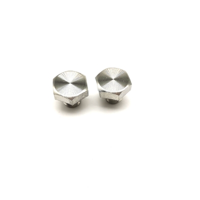Vít trang trí bằng thép không gỉ M8X7 cho bánh xe Chiều cao đầu HEX12.8mm Màu kẽm