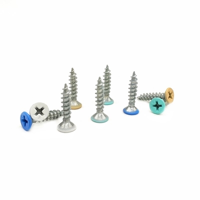DIN thép không gỉ tự bóp vít Countersunk Hexagonal Cross Mountain dây cho ánh sáng
