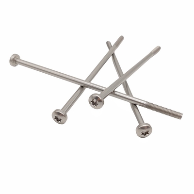 Pan đầu vít phần sợi thép không gỉ vật liệu hoa hình rãnh T30 T25 T20 T15 tùy chỉnh chiều dài đầu