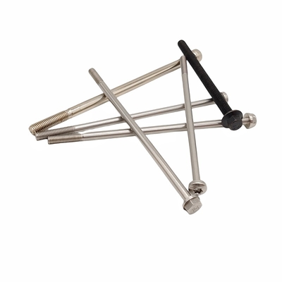 Đặt hàng theo yêu cầu bên trong hoa thông mở rộng Bolt Long Screw cho động cơ Long Screw với bên ngoài Hexagon trên bề mặt flange