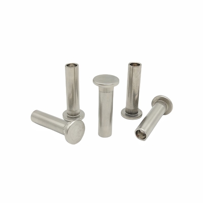 Crown Mark Gia công Đinh tán có răng hình hoa bằng thép không gỉ tùy chỉnh Đinh tán bán rỗng Phần có hình dạng đặc biệt không tiêu chuẩn