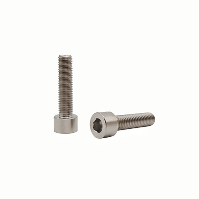 Tùy chỉnh Titanium tinh khiết Vít lục giác bên trong Titanium hợp kim Vít đầu hình trụ Titanium vít