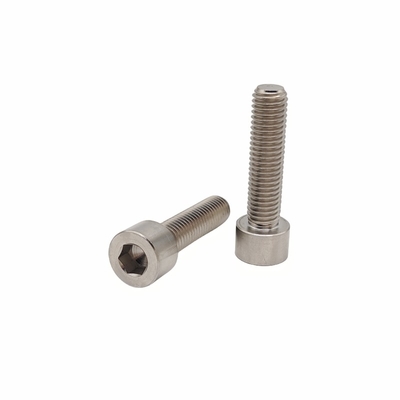 Crown Mark Gia công Vít lục giác đầu cốc titan nguyên chất tùy chỉnh Vít lục giác hợp kim titan