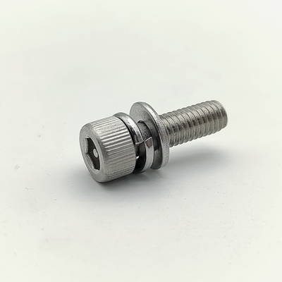 Không chuẩn A4-80 Vít mũ bảo mật ba lần cho cơ sở hạ tầng công cộng Black Oxide Finish Hex Socket Guanbiao Hardware
