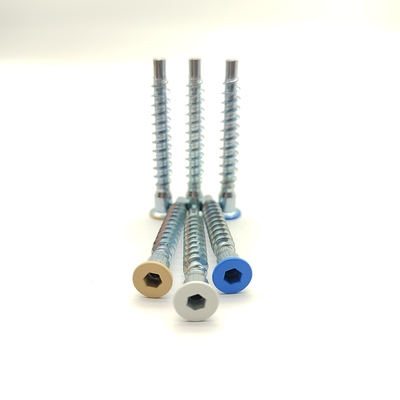 304 SS Thảm nội thất vít Hex Drive Countersunk tự chạm vào ngoài trời & chống ẩm