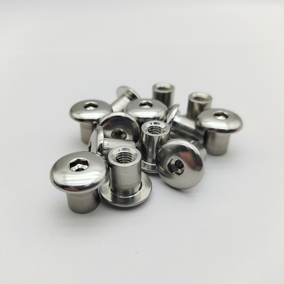 Đai ốc tán ren lục giác bằng thép không gỉ 304 M3 đến M10 Bề mặt nhẵn không khía