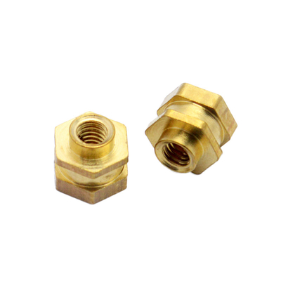 Chèn đồng Đai ốc lục giác Đai ốc tiêu chuẩn ANSI Đai ốc đồng có khía Đai ốc lỗ mù Đai ốc rỗng