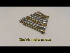 Vít đồng hồ điện Chủ đề Vít máy bằng thép không gỉ Vật liệu mạ sắt M3x8 C1035K